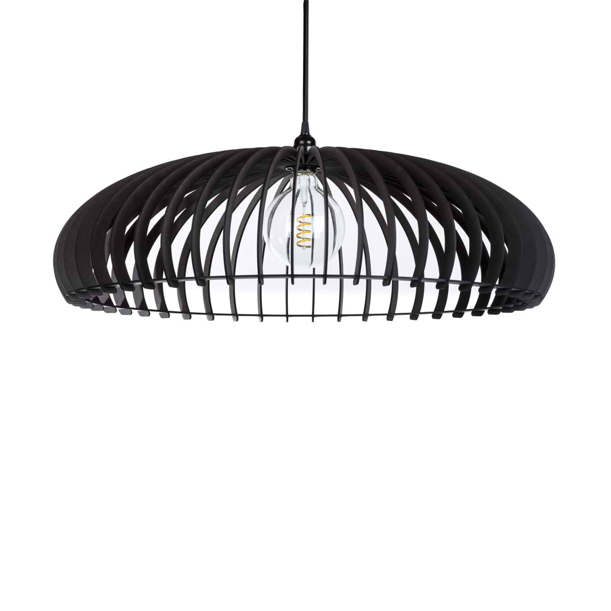 Houten hanglamp