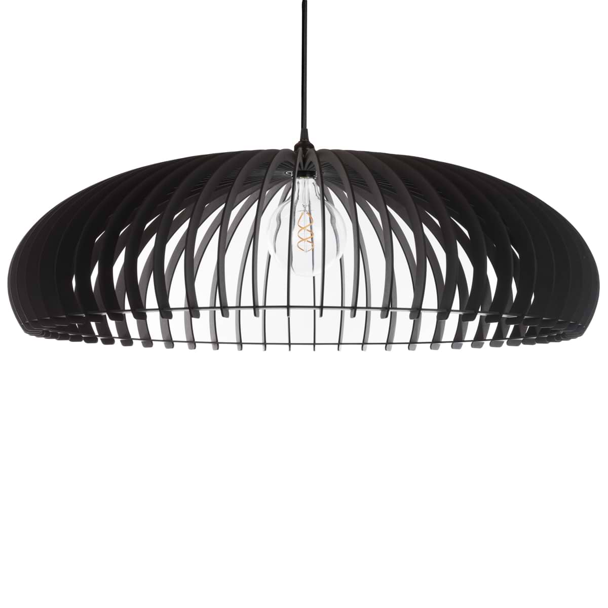 Houten hanglamp