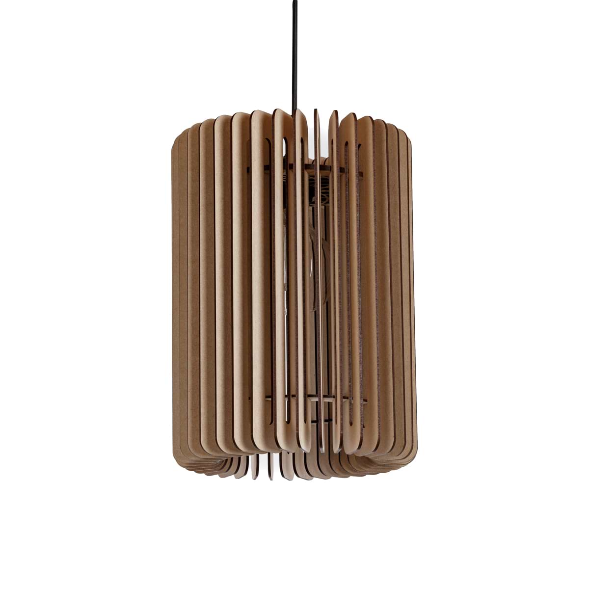 Houten hanglamp