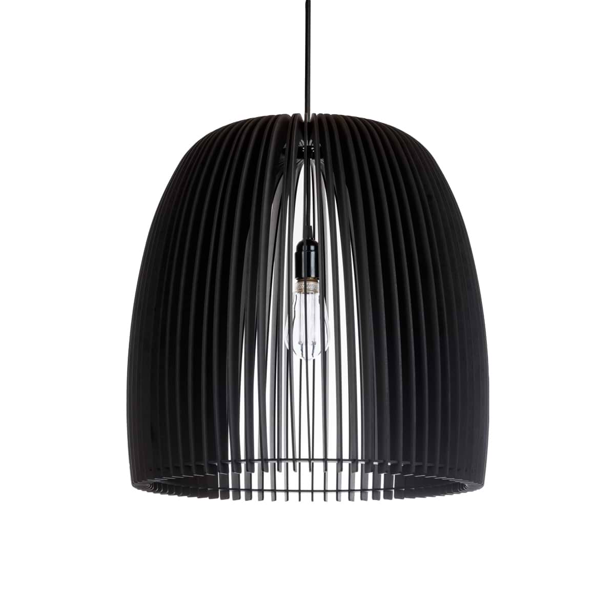 Houten hanglamp