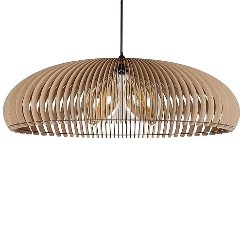 Houten hanglamp