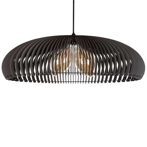 Houten hanglamp