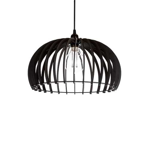 Houten hanglamp