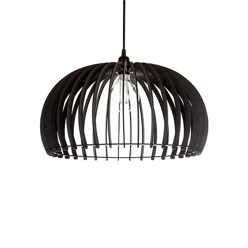 Houten hanglamp