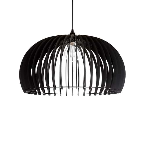 Houten hanglamp