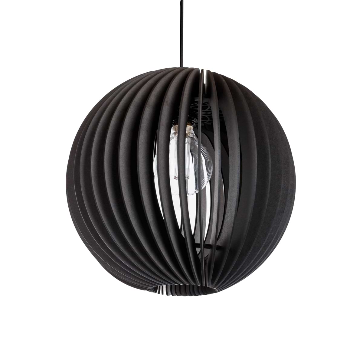 Houten hanglamp