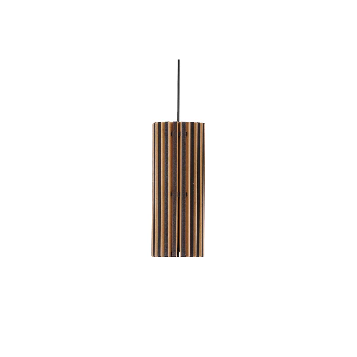 Houten hanglamp