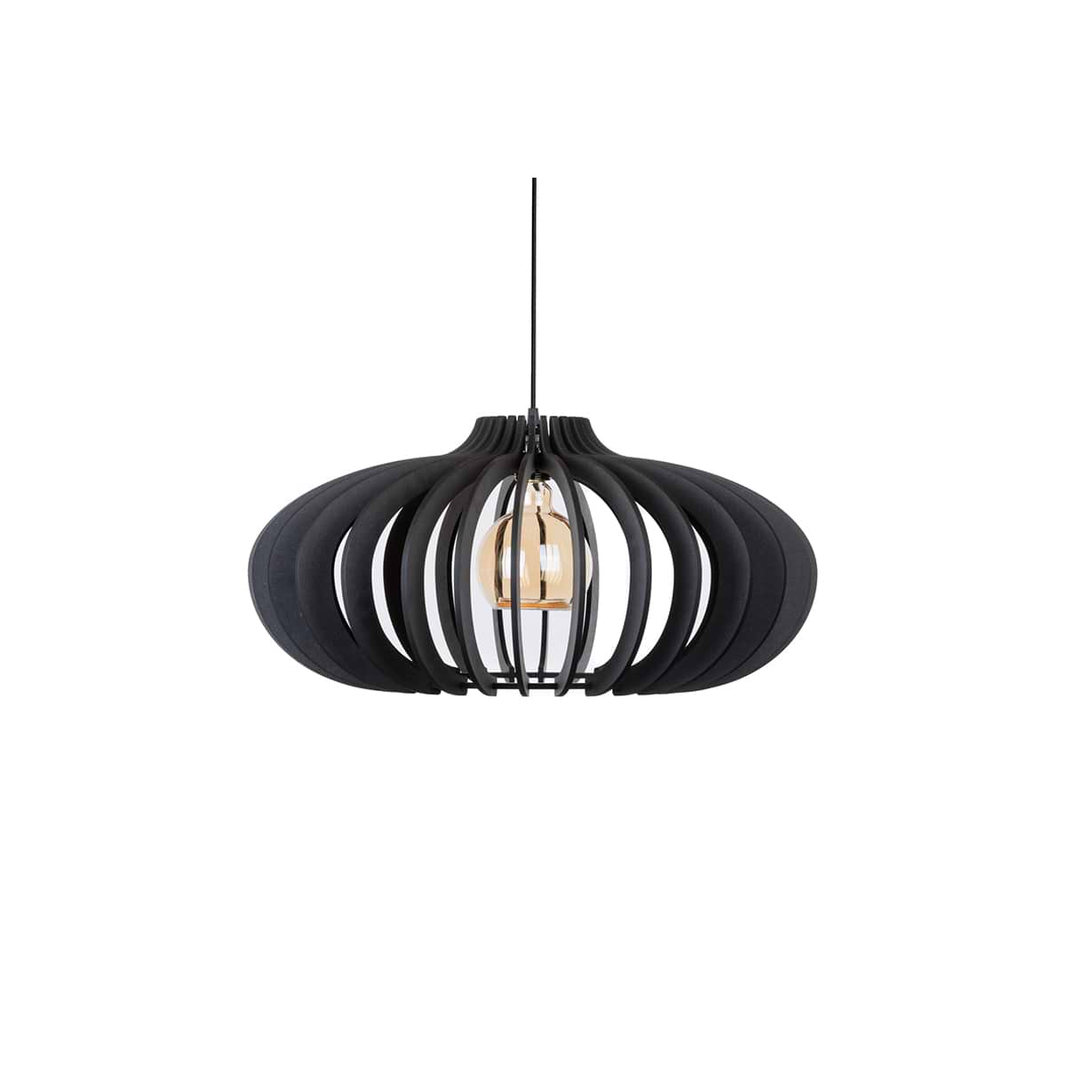 Houten hanglamp
