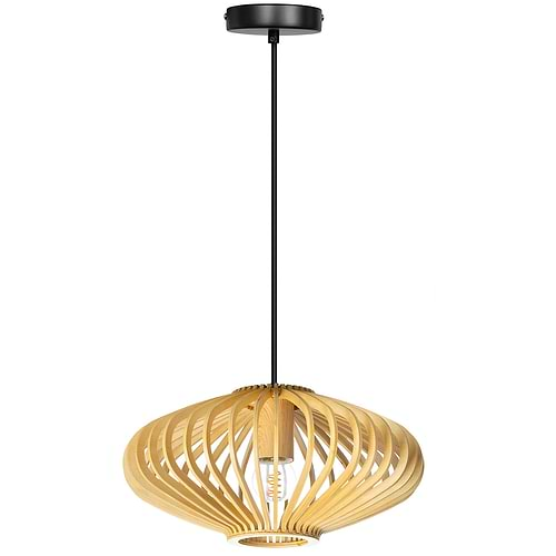 Houten lamp Tess van ETH. Verkrijgbaar bij Webo Verlichting in Beuningen bij Nijmegen. Verlichtingsshowroom. grootste lampenwinkel van Nederland.