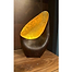 Organisch gevormde tafellamp Nature SMALL. LB999/1TL-S-CORTEN-GOLD. Keramische tafellamp