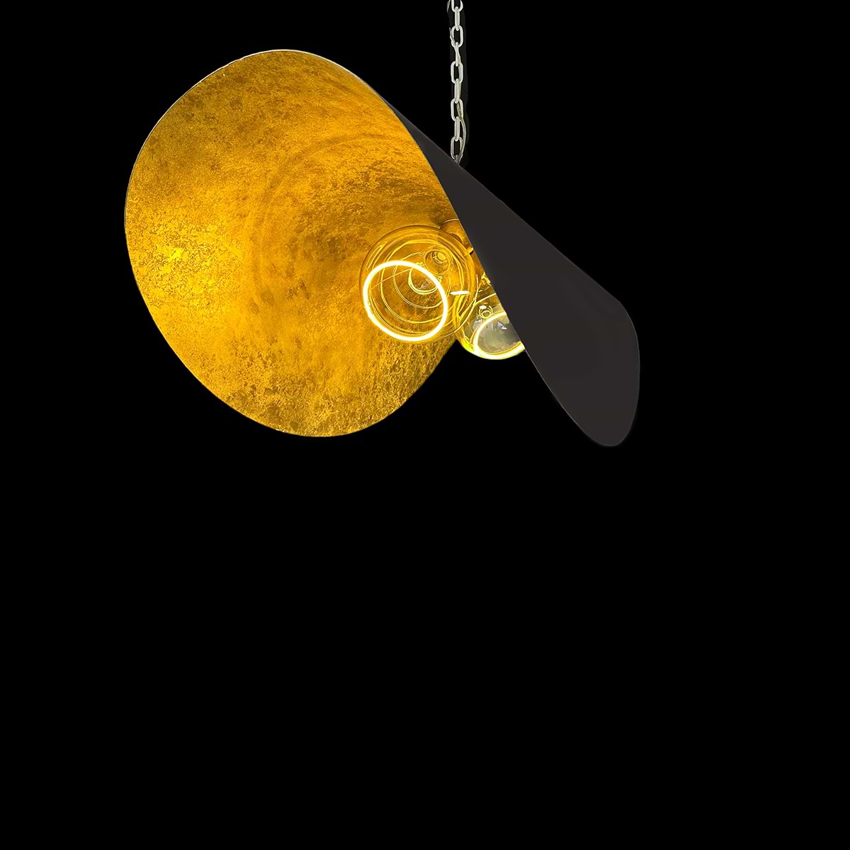 Zeer sfeervolle exclusieve hanglamp Oyster De Luxe
