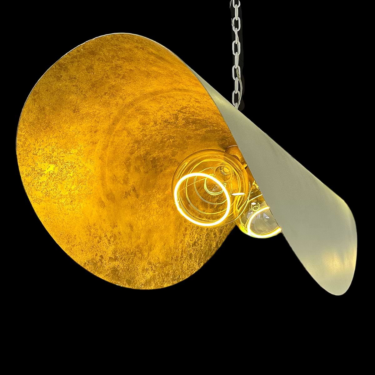 Zeer sfeervolle exclusieve hanglamp Oyster De Luxe
