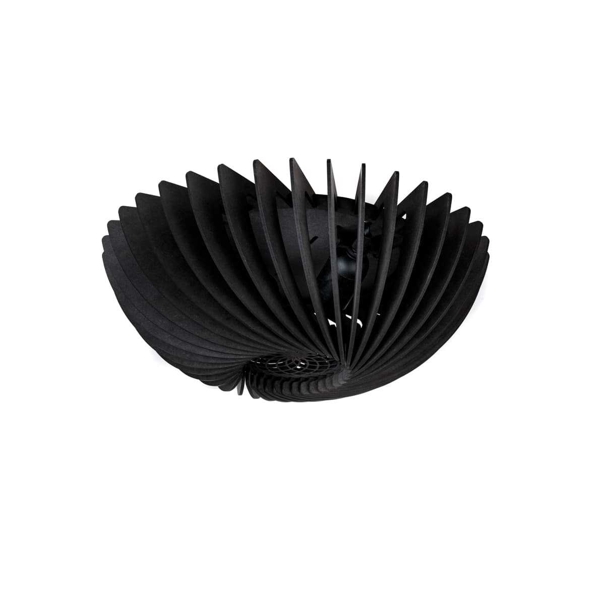 Houten plafondlamp