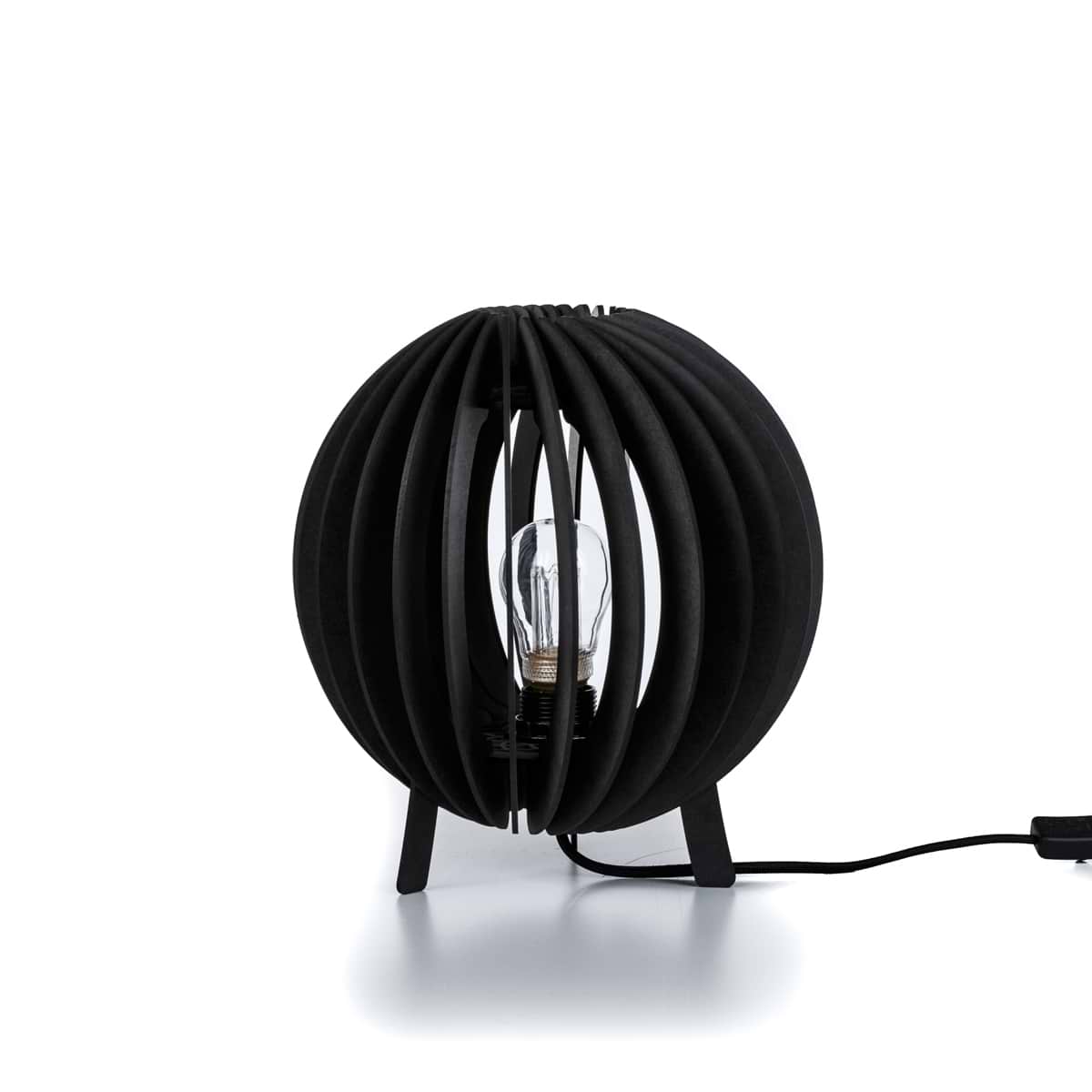 Houten tafellamp