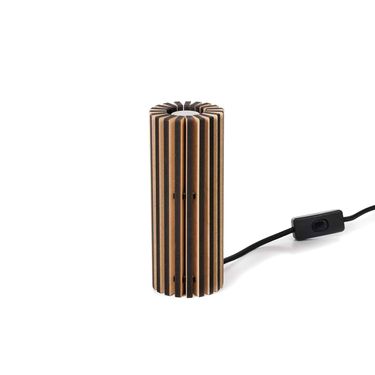 Houten tafellamp