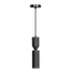 05-HL4222-30. Moderne zwarte strakke hanglamp