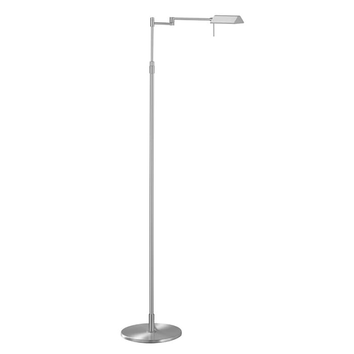 Vloerlamp, leeslamp. Serie: TARA-S. Kleur: chrome. Artikelnummer 41.922.06. Duits fabricaat - KNAPSTEIN