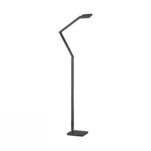 Vloerlamp, leeslamp. Serie: DORA-S. Kleur: zwart. Artikelnummer 41.958.07. Duits fabricaat - KNAPSTEIN