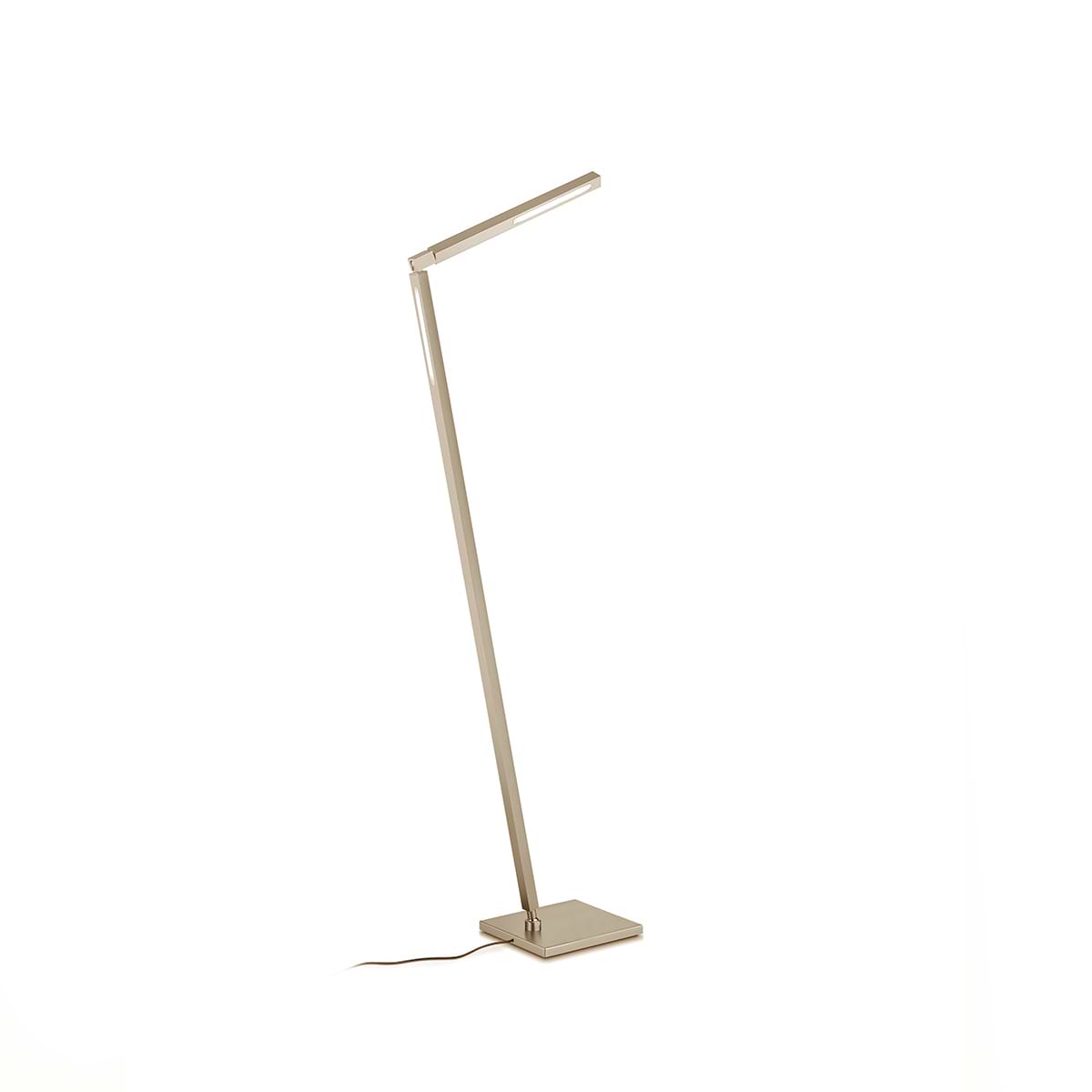Moderne vloerlamp, leeslamp, 41.989.34 , van de Duitse fabrikant Knapstein. Deze geavanceerde leeslamp met diverse functies is onder andere door twee gebarenbedieningen in- en uit te schakelen en traploos dimbaar. Draaibaar en kiepbaar. Met indirecte verlichting aan de achterzijde. Geheugenfunctie. Alle lampen van Knapstein zijn van zeer degelijke kwaliteit. Voor meer opties uit de serie: CARLA-2, kunt u de zoekfunctie gebruiken op onze site. Dan ziet u welke andere opties er binnen de serie zijn. Kleur: brons. Aantal lichtpunten: 1. Lichtbron: inclusief. Breedte in mm: 175. Lengte/diepte in mm: 1000.