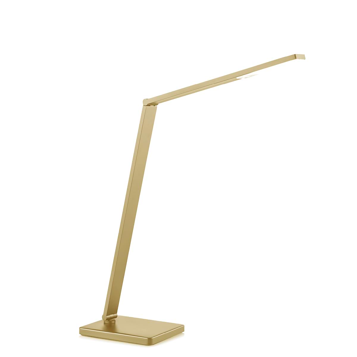 Bureaulamp. Serie: JULI-T. Kleur: messing mat. Artikelnummer 61.622.03. Duits fabricaat - KNAPSTEIN