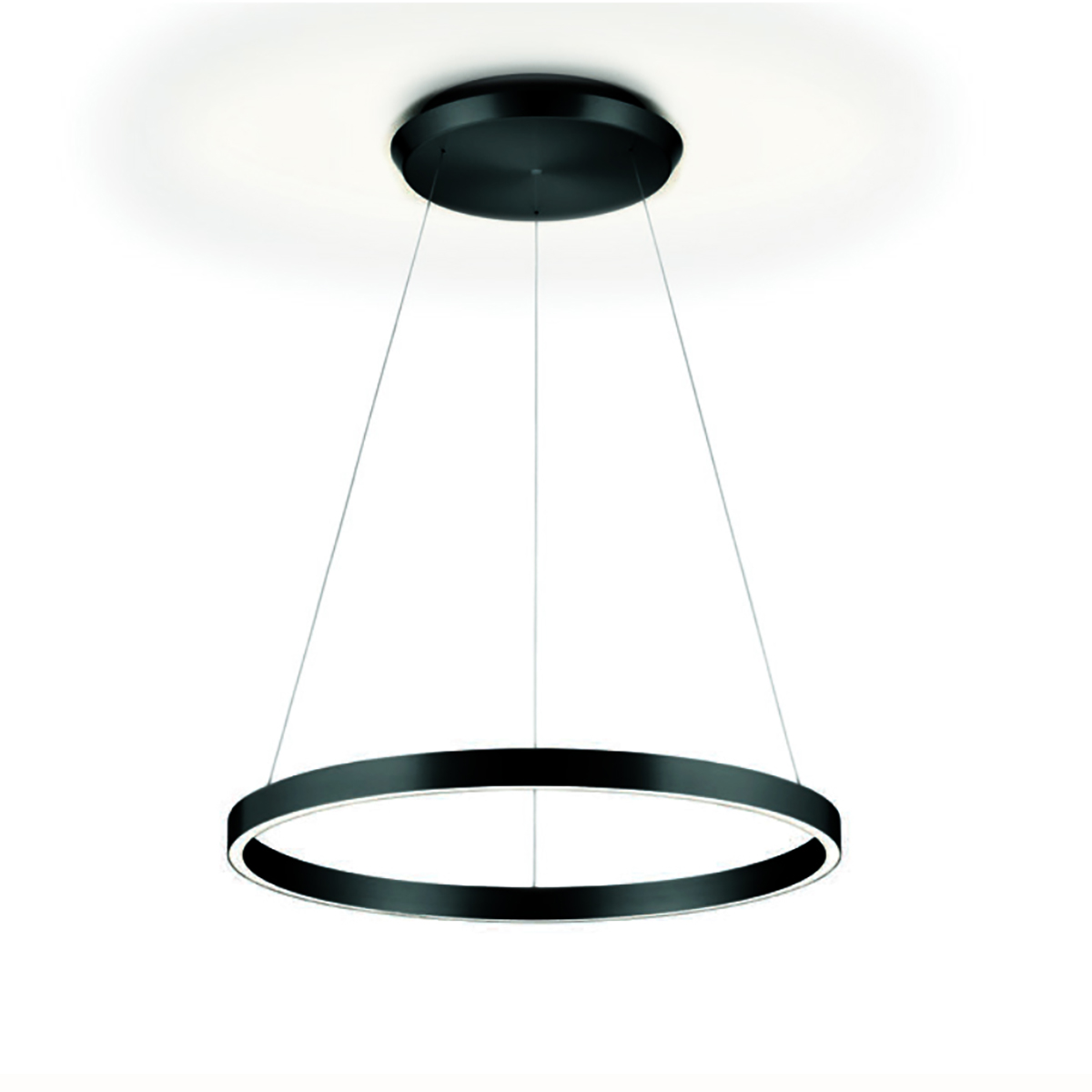 Hanglamp. Serie: SVEA-L60. Kleur: zwart. Artikelnummer 51.490.07. Duits fabricaat - KNAPSTEIN