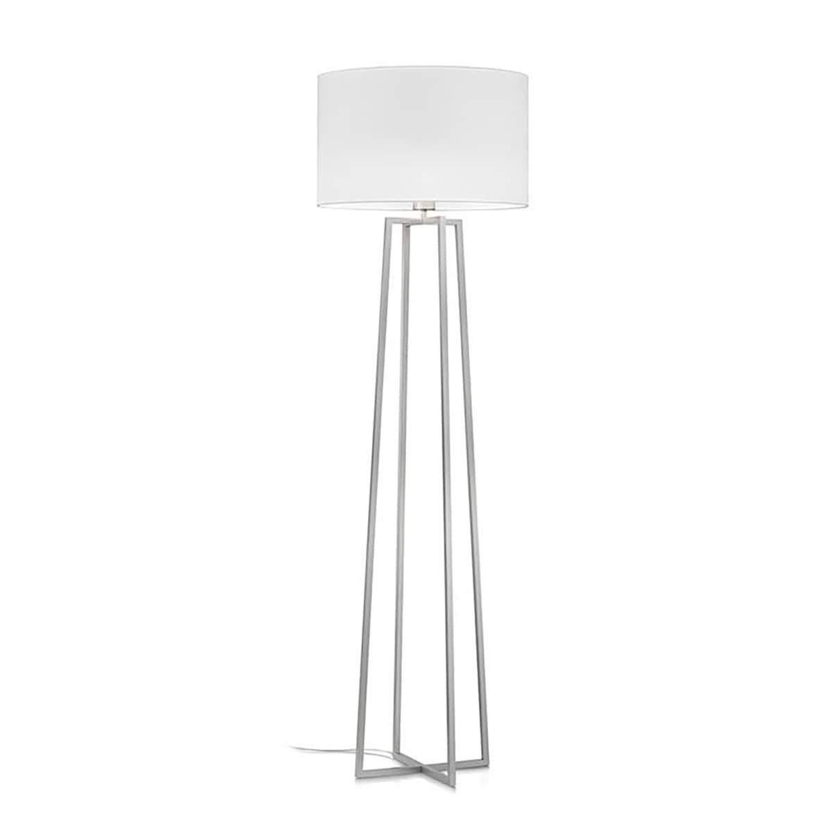 Moderne vloerlamp, 41.976.05-10*, van de Duitse fabrikant Knapstein. Met voetdimmer. Alle lampen van Knapstein zijn van zeer degelijke kwaliteit. Voor meer opties uit de serie: GITA, kunt u de zoekfunctie gebruiken op onze site. Dan ziet u welke andere opties er binnen de serie zijn. Kleur: nikkel mat. Lampenkap Chintz wit. Aantal lichtpunten: 1. Lichtbron: exclusief. Breedte in mm: 500. Lengte/diepte in mm: 500.