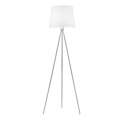 Moderne vloerlamp, 41.948.06-10*, van de Duitse fabrikant Knapstein. Met touch dimmer. Alle lampen van Knapstein zijn van zeer degelijke kwaliteit. Voor meer opties uit de serie: RUBY, kunt u de zoekfunctie gebruiken op onze site. Dan ziet u welke andere opties er binnen de serie zijn. Kleur: chrome. Lampenkap Chintz wit. Aantal lichtpunten: 1. Lichtbron: exclusief. Breedte in mm: 520. Lengte/diepte in mm: 520.