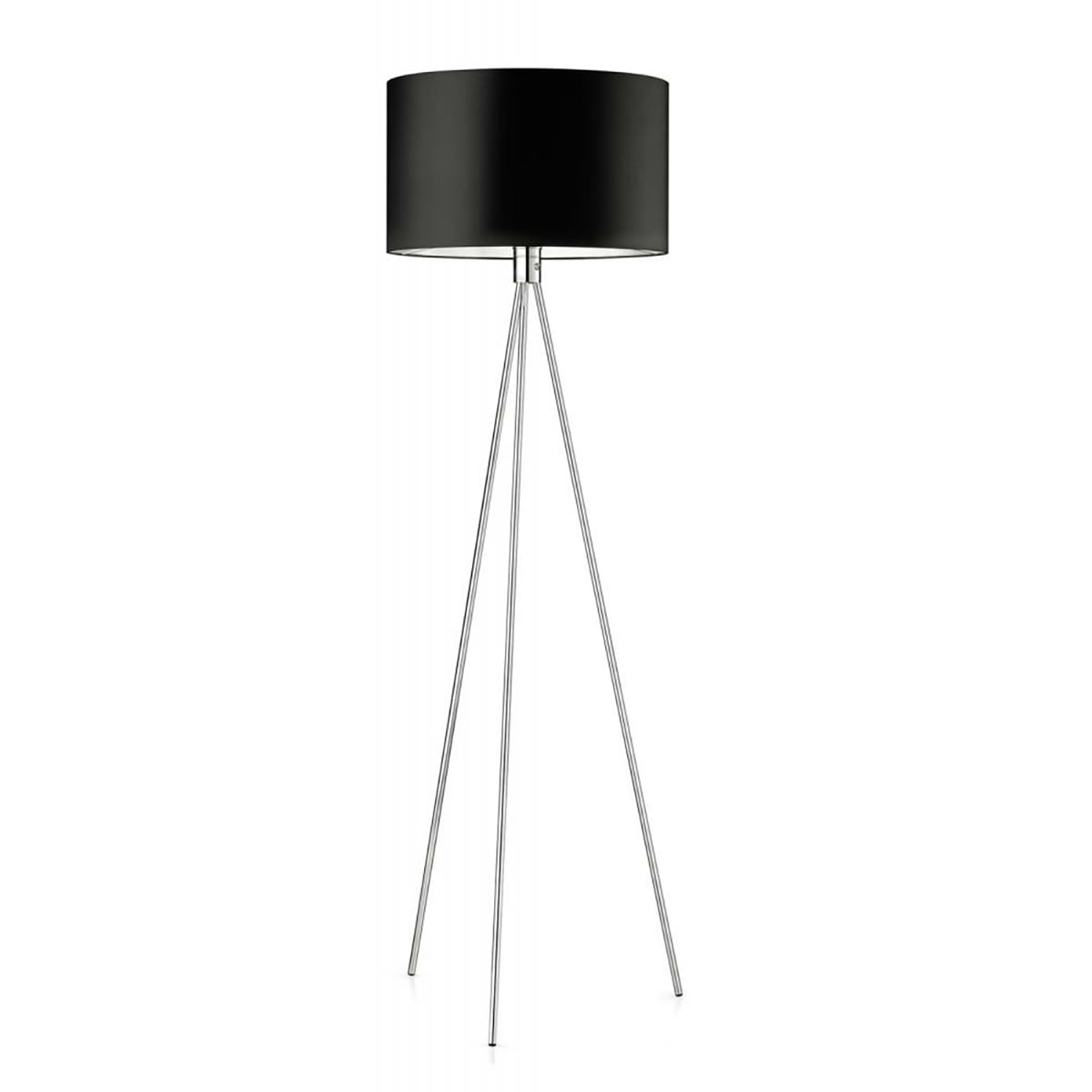 Moderne vloerlamp, 41.948.06-11* , van de Duitse fabrikant Knapstein. Met touch dimmer. Alle lampen van Knapstein zijn van zeer degelijke kwaliteit. Voor meer opties uit de serie: RUBY, kunt u de zoekfunctie gebruiken op onze site. Dan ziet u welke andere opties er binnen de serie zijn. Kleur: chrome. Lampenkap Chintz buitenzijde zwart, binnenzijde zilver. Aantal lichtpunten: 1. Lichtbron: exclusief. Breedte in mm: 520. Lengte/diepte in mm: 520.