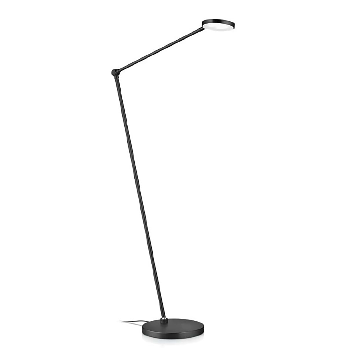 Moderne vloerlamp, leeslamp, 41.975.07, van de Duitse fabrikant Knapstein. Flexibel armatuur in twee delen. Met gebarenbediening voor het aan- en uitschakelen van de lamp en het traploos dimmen. Lamp is draaibaar op de voet. Alle lampen van Knapstein zijn van zeer degelijke kwaliteit. Voor meer opties uit de serie: THEA-S-Flex, kunt u de zoekfunctie gebruiken op onze site. Dan ziet u welke andere opties er binnen de serie zijn. Kleur: zwart. Aantal lichtpunten: 1. Lichtbron: inclusief. Breedte in mm: 220. Lengte/diepte in mm: 1060.