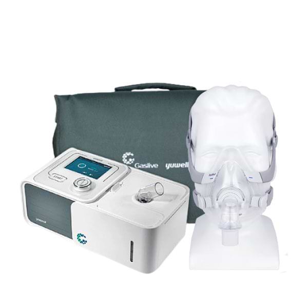 Kit CPAP Automático BreathCare com umidificador + Más