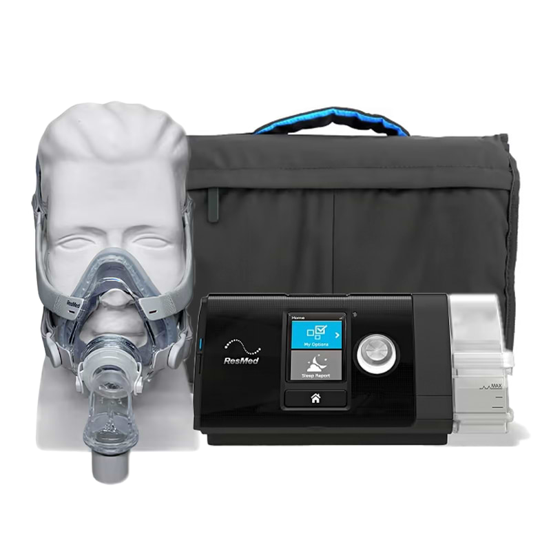 Kit CPAP AirSense 10 com Umidificador e Máscara Facial