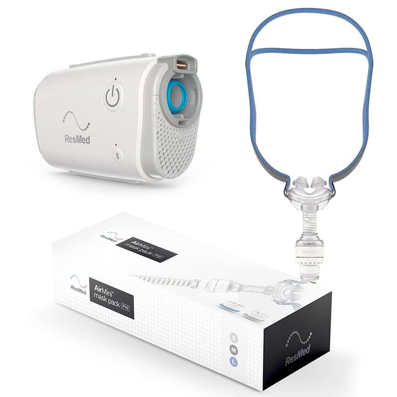 【新品】CPAP AirMini マスクパックP10 Kit CPAP portátil automático AirMini com AirFit P10