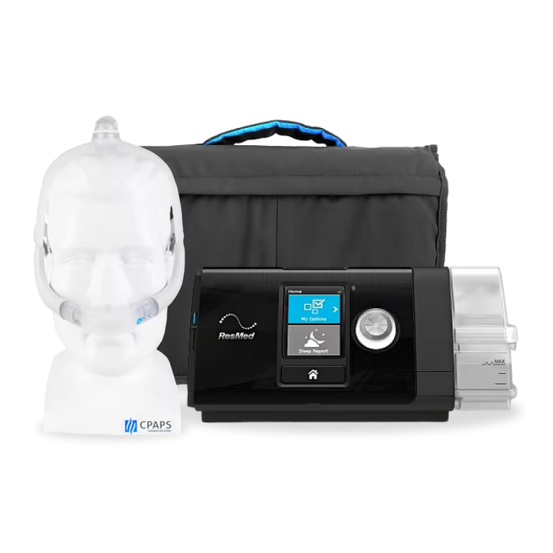 Kit CPAP AirSense 10 com Umidificador e Máscara nasal