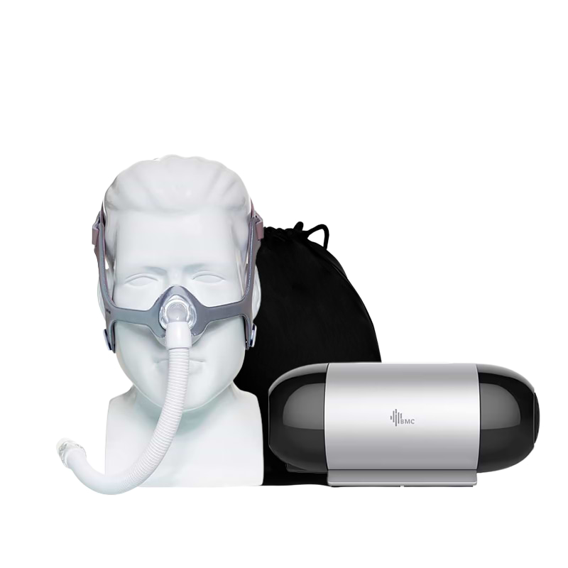 Kit CPAP Portátil Automático Mini M1 e Máscara Nasal