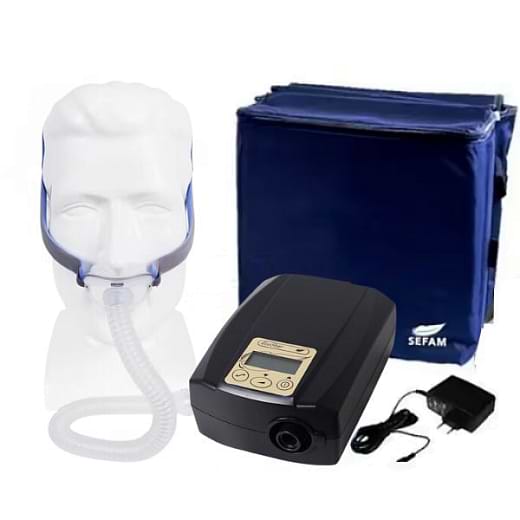 Kit CPAP Portátil EcoStar + Máscara nasal AirFit P10 