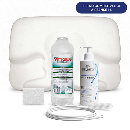 Kit de Higiene e Conforto com Sabonete Antisséptico com Prata Coloidal