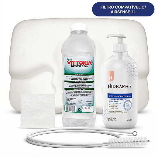 Kit de Higiene e Conforto com Sabonete Neutro Antibacteriano HidraMais 