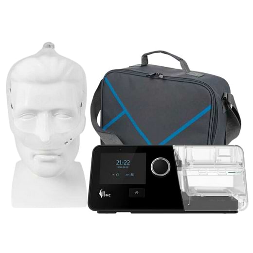 Kit CPAP automático ResMart G3 com Umidificador + DreamWear nasa