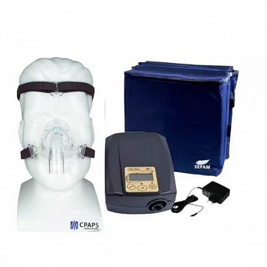 Kit CPAP EcoStar + Máscara Breeze Zen - Sefam