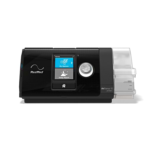 CPAP automático S10 AutoSet com Umidificador + Traqueia aquecida ClimateLine Air - ResMed