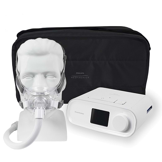 Kit CPAP Auto DreamStation + Máscara facial Amara View
