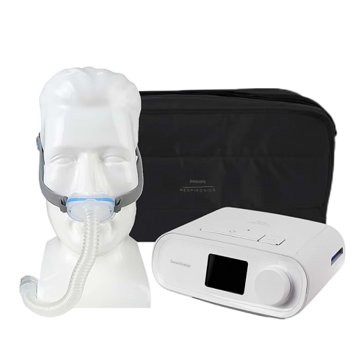 Kit CPAP Automático DreamStation com Máscara Nasal AirFit N30