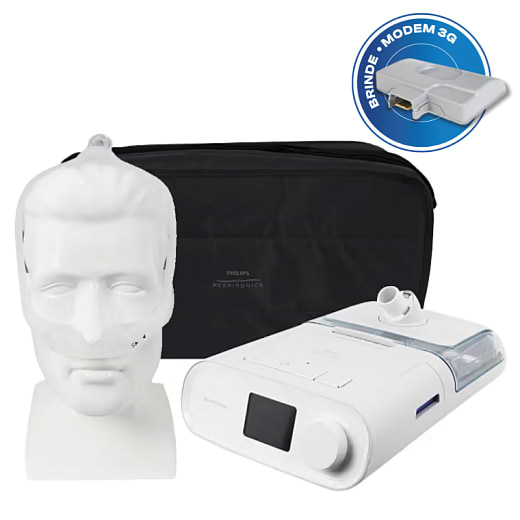 Kit CPAP Auto DreamStation + Umidificador + Máscara nasal DreamWear 