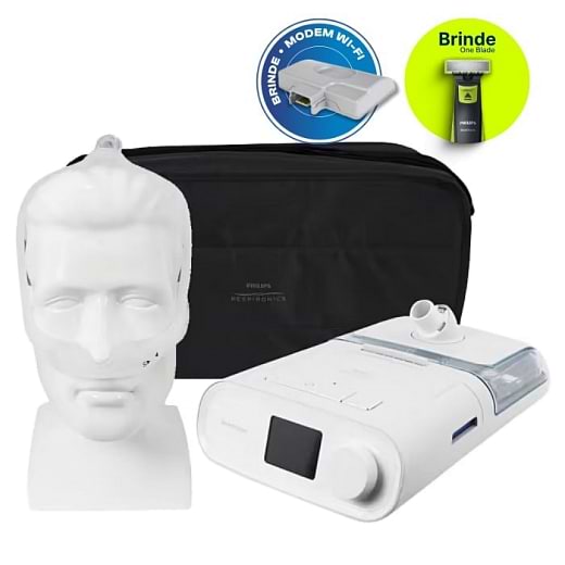 Kit CPAP Auto DreamStation + Umidificador + Máscara nasal DreamWear 
