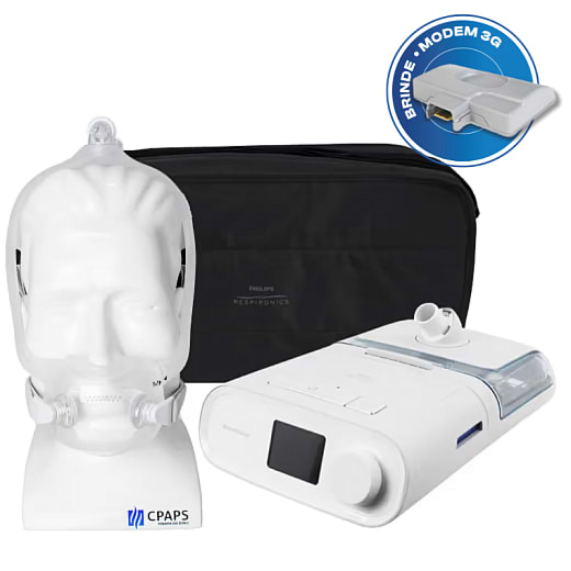 Kit CPAP automático DreamStation + Umidificador + DreamWear Full