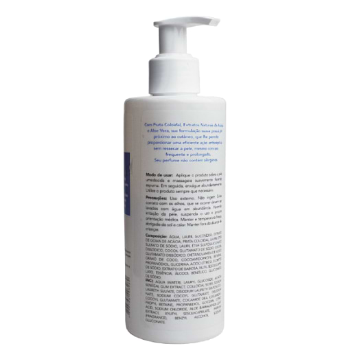 Sabonete Antisséptico com Prata Coloidal 250 ml - Naturelle 