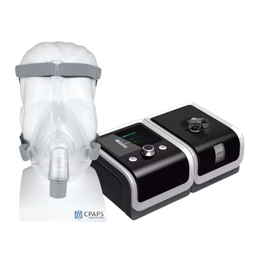 Kit CPAP  BMC G2 Auto + Umidificador + Máscara facial iVolve F5