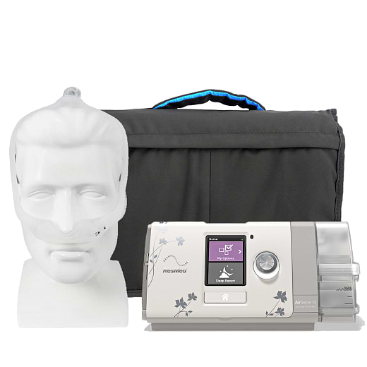 Kit CPAP AirSense S10 + Umidificador + Máscara nasal DreamWear
