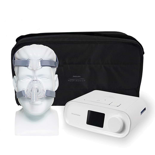 Kit CPAP Auto DreamStation + Máscara nasal Mirage FX