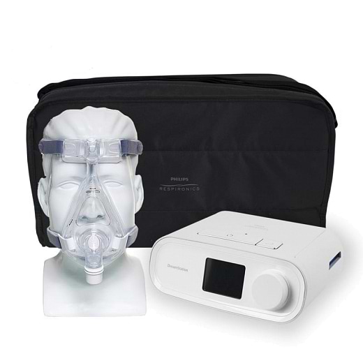 Kit Auto CPAP DreamStation + Máscara Amara Silicone